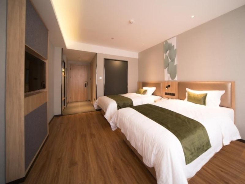 Greentree Inn Anhui Hefei Mengcheng Road Beierhuan Express Hotel المظهر الخارجي الصورة