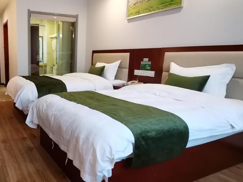 Greentree Inn Anhui Hefei Mengcheng Road Beierhuan Express Hotel المظهر الخارجي الصورة