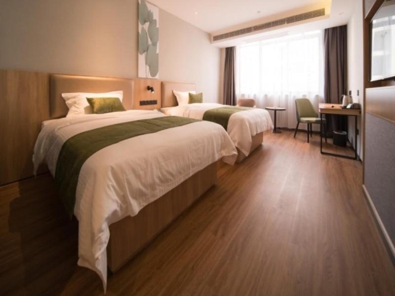 Greentree Inn Anhui Hefei Mengcheng Road Beierhuan Express Hotel المظهر الخارجي الصورة