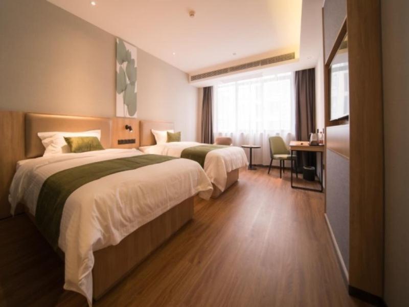Greentree Inn Anhui Hefei Mengcheng Road Beierhuan Express Hotel المظهر الخارجي الصورة