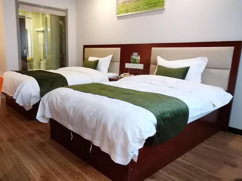 Greentree Inn Anhui Hefei Mengcheng Road Beierhuan Express Hotel المظهر الخارجي الصورة