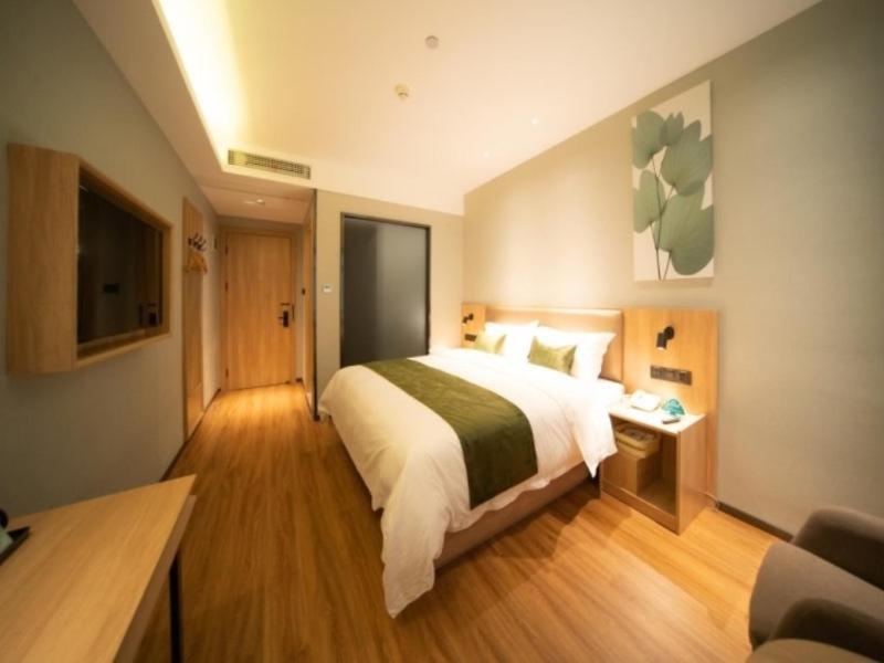 Greentree Inn Anhui Hefei Mengcheng Road Beierhuan Express Hotel المظهر الخارجي الصورة