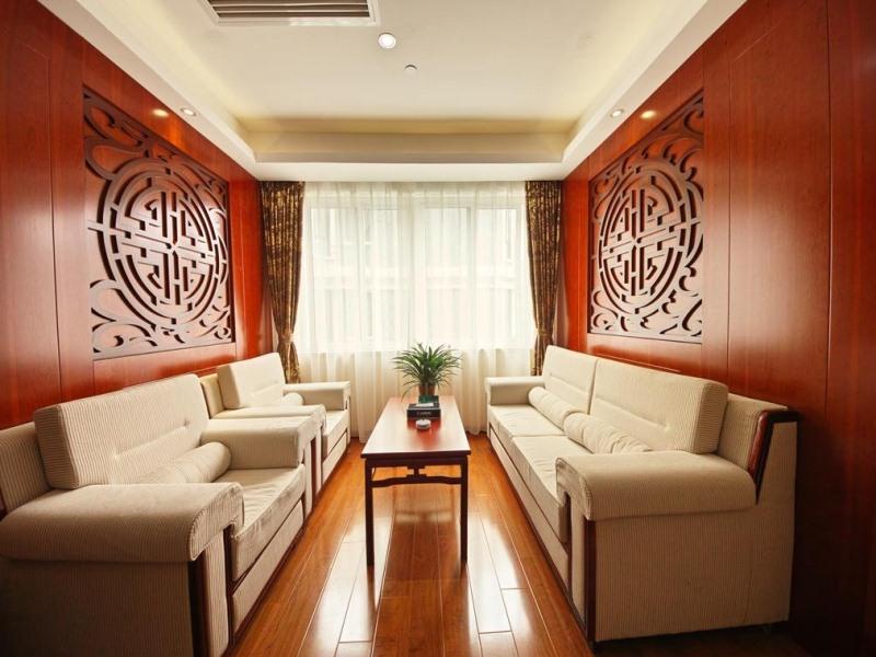 Greentree Inn Anhui Hefei Mengcheng Road Beierhuan Express Hotel المظهر الخارجي الصورة