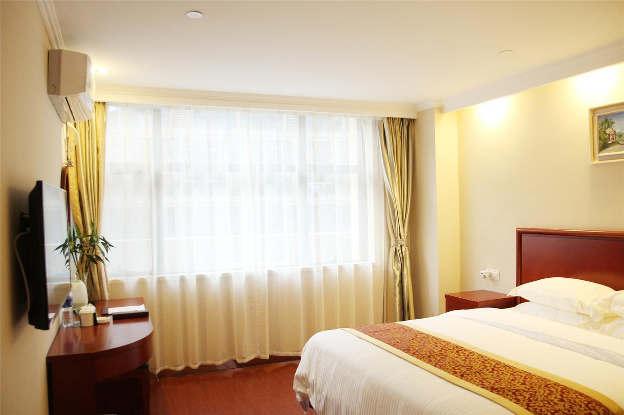 Greentree Inn Anhui Hefei Mengcheng Road Beierhuan Express Hotel المظهر الخارجي الصورة