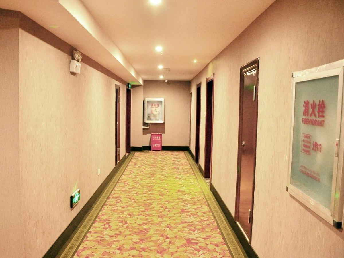Greentree Inn Anhui Hefei Mengcheng Road Beierhuan Express Hotel المظهر الخارجي الصورة