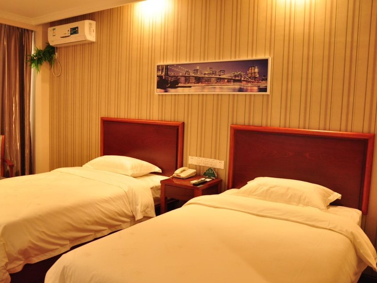 Greentree Inn Anhui Hefei Mengcheng Road Beierhuan Express Hotel المظهر الخارجي الصورة