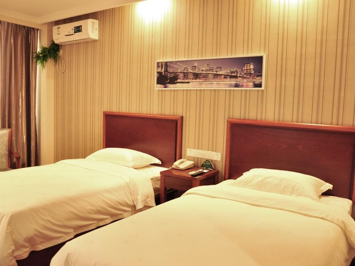 Greentree Inn Anhui Hefei Mengcheng Road Beierhuan Express Hotel المظهر الخارجي الصورة